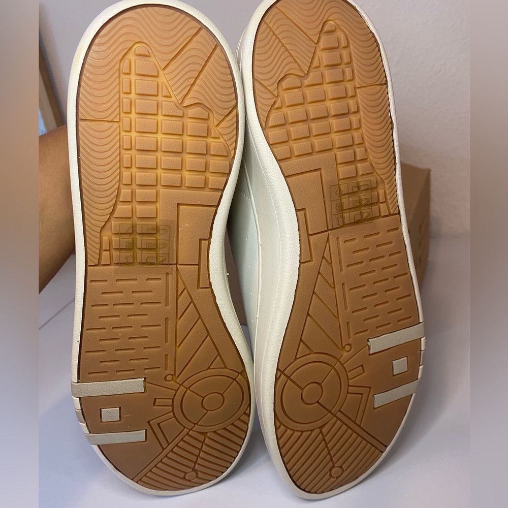 Eden St. White Men's Sneakers Recycled Leather. - Picture 5 of 11